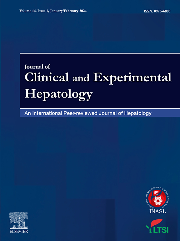 Go to journal home page - Journal of Clinical and Experimental Hepatology